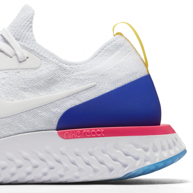 nike epic react flyknit 2 white mens