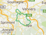 parcours OLNE - SPA - OLNE