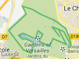 parcours Go Sport Running tour du Chateau de Versailles