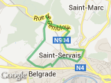 parcours saint-servais 8000m