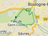 parcours Tour intérieur du Parc de Saint-Cloud