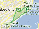 parcours plaines-Champlain - 7.5 km