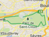 parcours Parc St cloud le grand tour