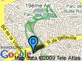 parcours Les Buttes des Buttes Chaumont