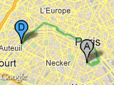 parcours Excursion Chacha durant Paris-Versailles du Gogo