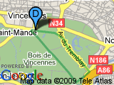 parcours Vincennes - 6km