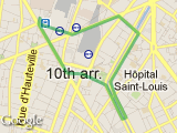 parcours Paris10 4km