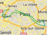 parcours Marathon de Paris 2013