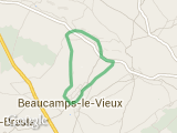 parcours Saint Aubin-Beaucamps-Saint Aubin