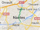 parcours nantes mangin pont beaujoire AR 15km erdre