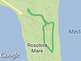 parcours Rosolina Mare plage