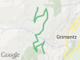 parcours Chequet depuis inter Moiry-Avoin