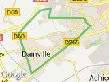 parcours Arras - Dainville