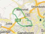 parcours Jette Relegem Wemmel