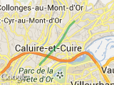 parcours Circuit 8km voie de la dombe