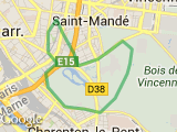 parcours vincennes route saint Louis