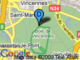 parcours Bois de Vincennes - Gd Tour pr Av des Tribunes