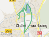 parcours 9km vesine-stgobain-lac-chalette