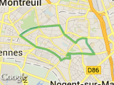 parcours Tour Montreuil - Dalayrac - Village - Maison