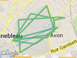 parcours Avon 4tours