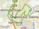 parcours CHALON 32 km - COURSE LONGUE