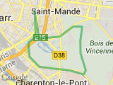 parcours route de la tourelle