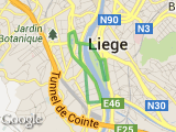 parcours Liège 6 km