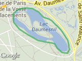 parcours lac daumesnil