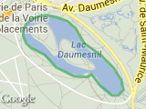 parcours Lac