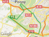 parcours LONG PREPA 100KM 02/2011