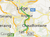 parcours Liege Tilf Liege 24km