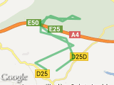 parcours courir pour quentin le 06/03/2012  10 km/51