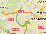 parcours Rueil - Montesson via Seine A-R