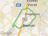 parcours Ruisbroek-Beersel-Ruisbroek