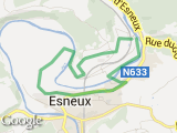 parcours MÃ©ry - Esneux - Hony