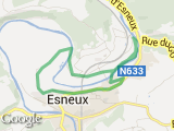 parcours MÃ©ry - Esneux - Hony - MÃ©ry