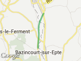 parcours Bazincourt sur epte / Serifontaine plat