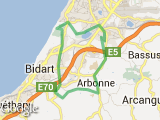 parcours Biarritz Arbonne Ilbarritz