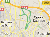 parcours borderouge 6km