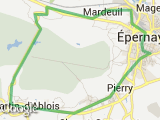 parcours Epernay +20km