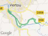 parcours 10 km vertou dir st fiacre