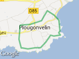 parcours Plougonvelin Mer et ville