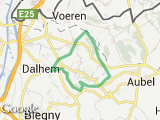 parcours Warsage Dalhem Mortroux Val Dieu St Jean Sart La Heydt