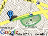 parcours Paris - Parc Monceau