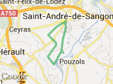 parcours les foulées vigneronnes 2011, 11kms