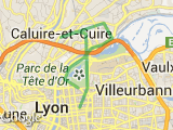 parcours tete d'or caluire