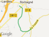 parcours romagné 06/11/11